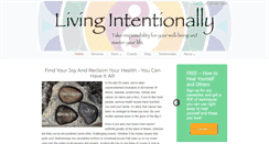 Desktop Screenshot of living-intentionally.com